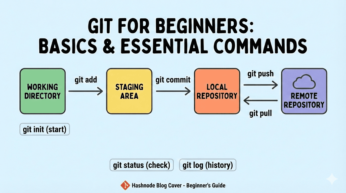 Git for Beginners: Basics and Essential Commands